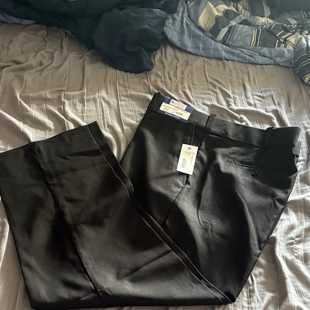Men's Black Dress Pants